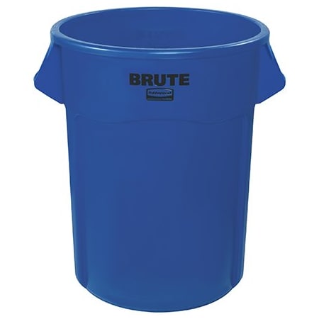 Rubbermaid Rubbermaid Brute Trash Can - 55 Gallon, Blue BUY00029419